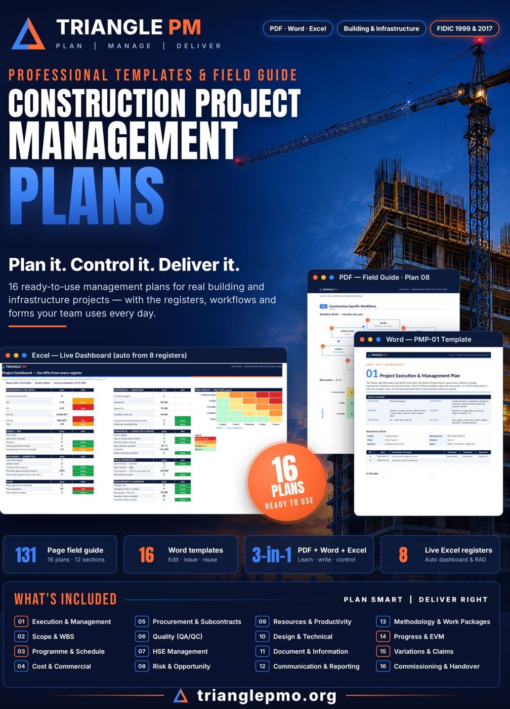 Construction Project Management Plans Toolkit